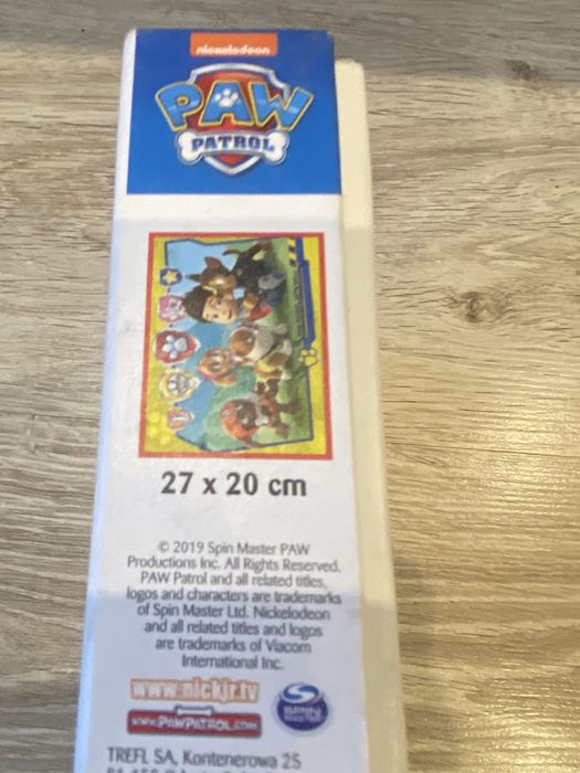 Puzzle z Psiego Patrolu /wiek 3+