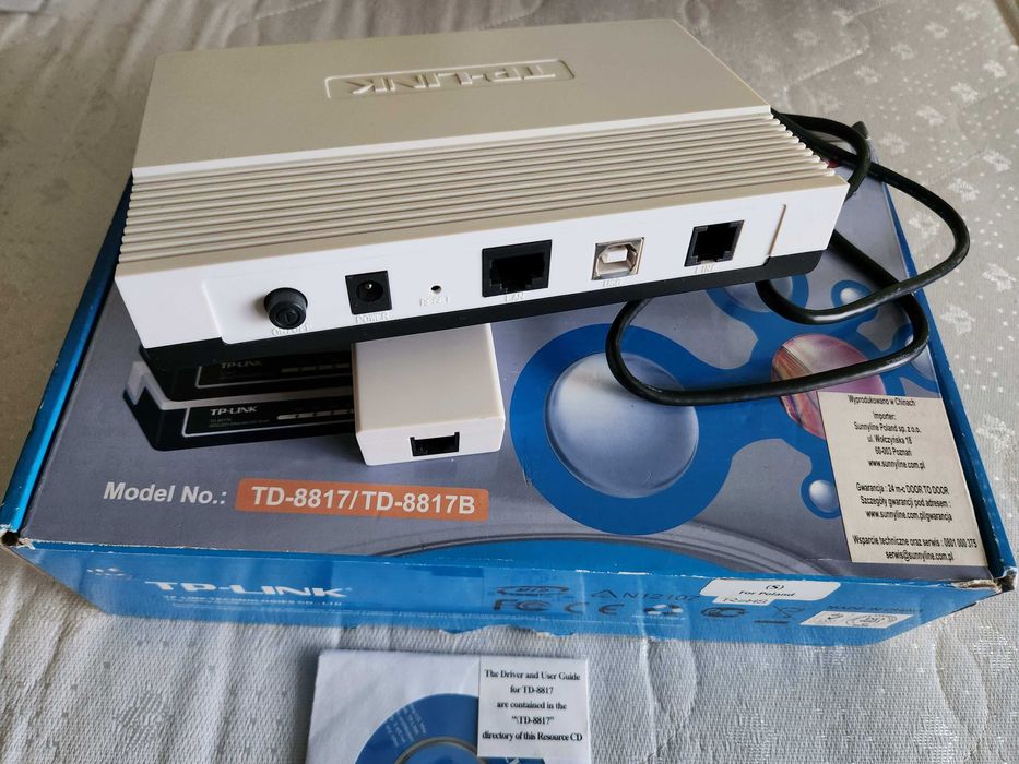 Router TP-Link TD-8817  #Sprawdź
