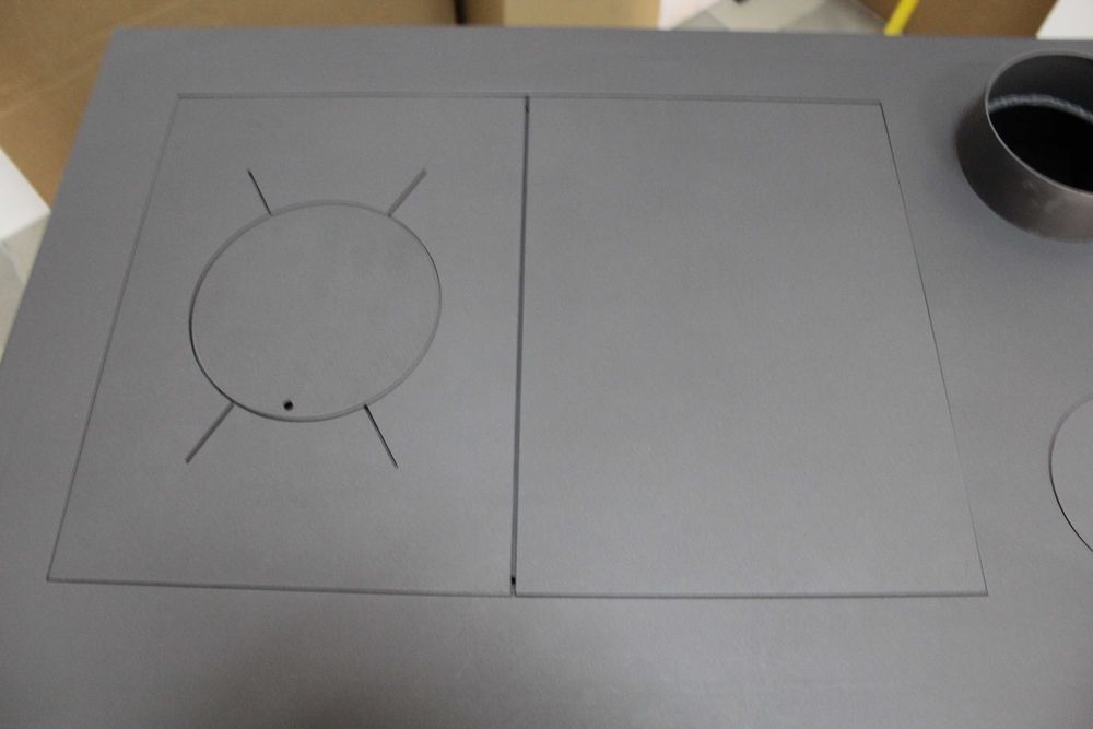 Piec piecyk kuchenny kuchnia na drewno Viki Lux 10,5kW  RATY 0% EKO