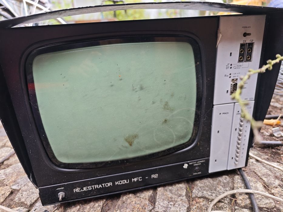 Zabytkowy rejestrator kodu MFC-R2 KSK Instytut Łączności PRL retro