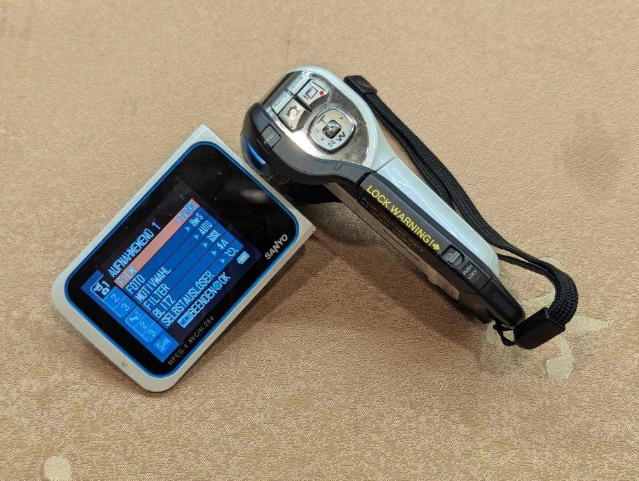 Камера фото видео Sanyo Xacti VPC-CA8 водостойкая 8.12 Мпикс 1/2.5"