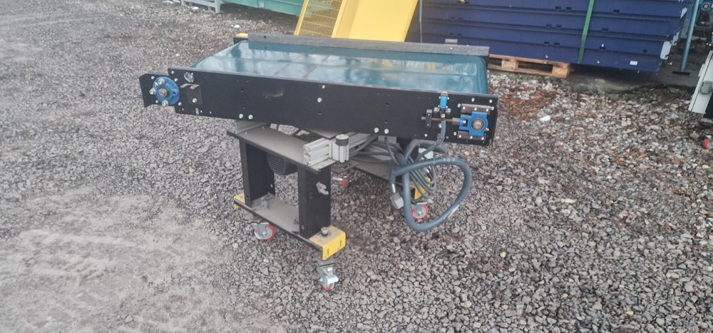 Przenośnik taśmowy taśmociąg podajnik taśmowy z obrotnicą