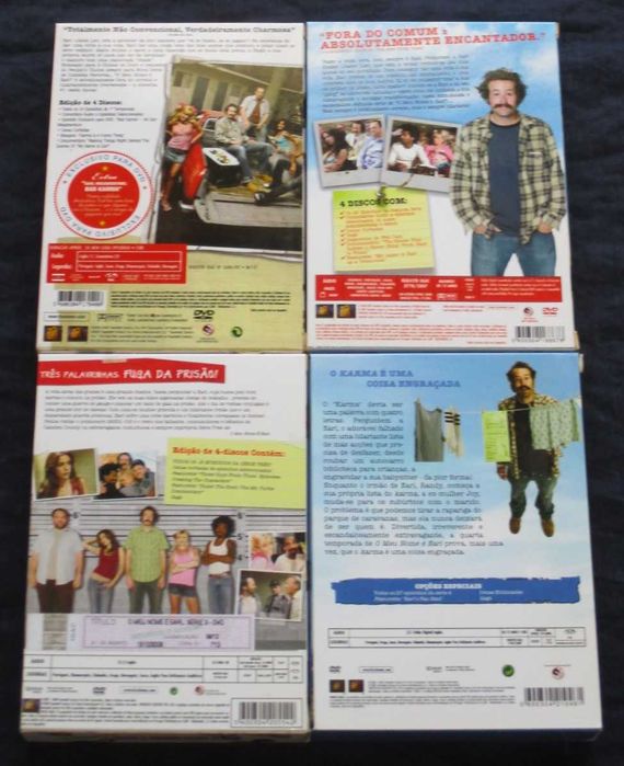 DVD O meu nome é Earl 4 Temporadas - Completo