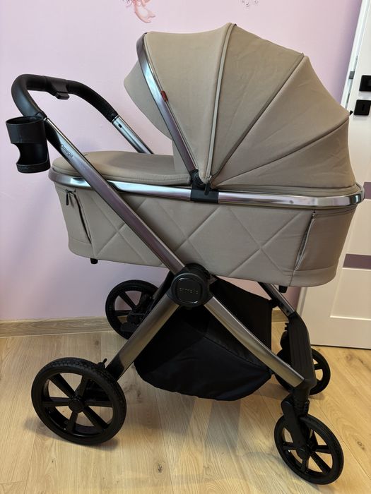 Wózek dziecięcy Carello Omega 2025 2w1 – beżowy