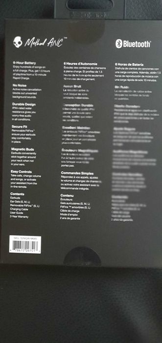 Słuchawki Bluetooth Skullcandy Method ANC