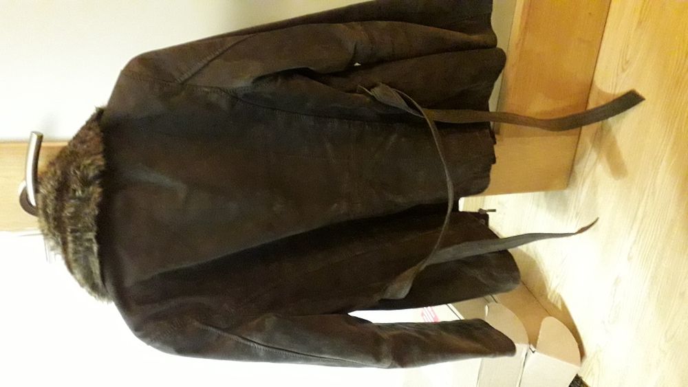 Casaco pele genuína!