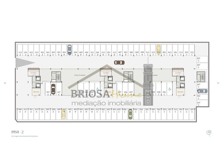 Apartamento T1 em Celas