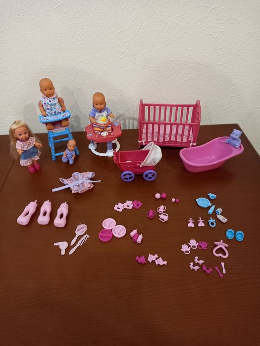 Набор пупсы и кукла . Simba