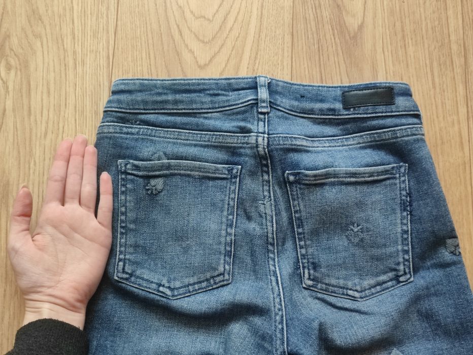 Jeansy spodnie dziewczęce Scotch & Soda Amsterdams Blauw rozmiar 25/32