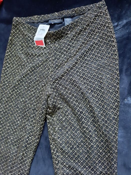 Czarno-zlote wieczorowe kuloty S 36 TK maxx