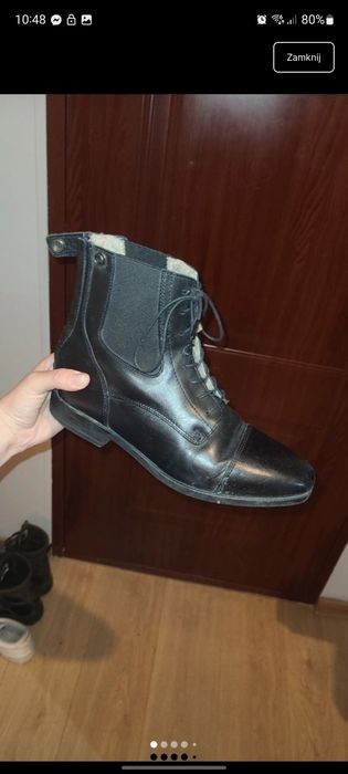 Zimowe buty jeździeckie