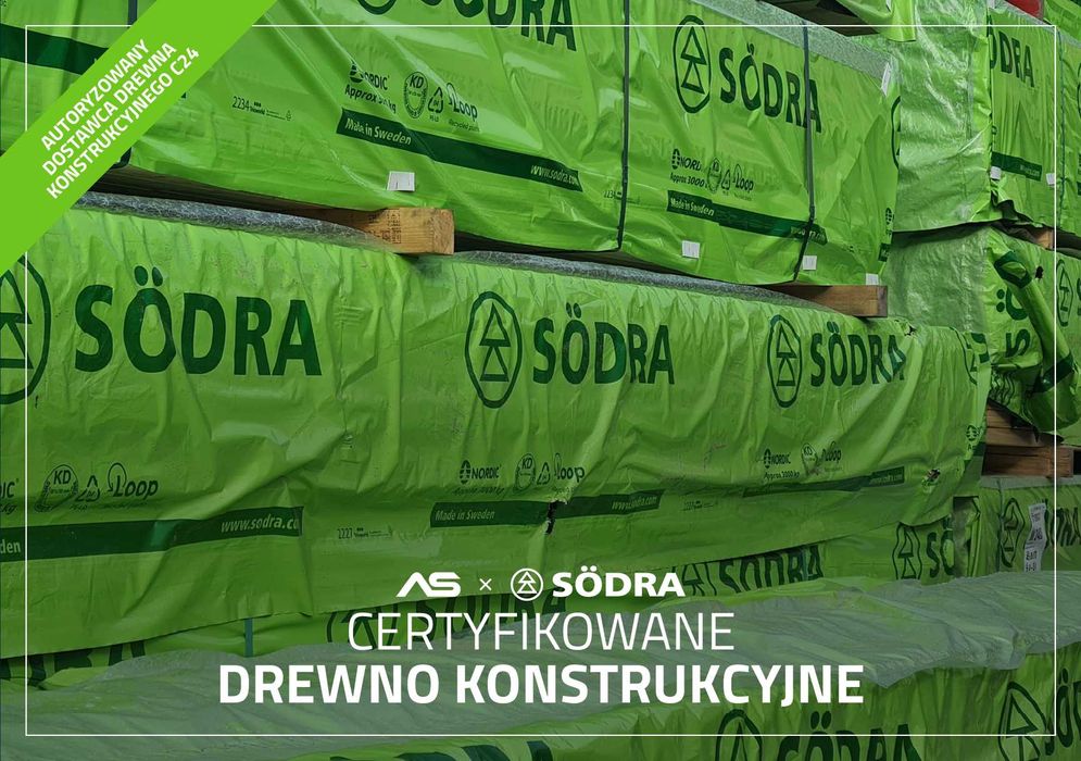 Drewno Konstrukcyjne C24 / KVH / SODRA