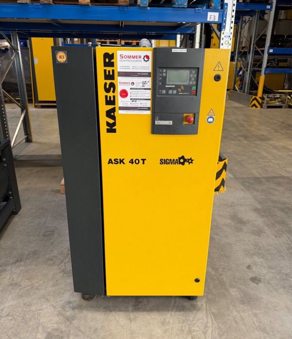 Компрессор 22кВт Kaeser ASK 40T 3m3/min, 8bar винтовой 2017г 37тис/час