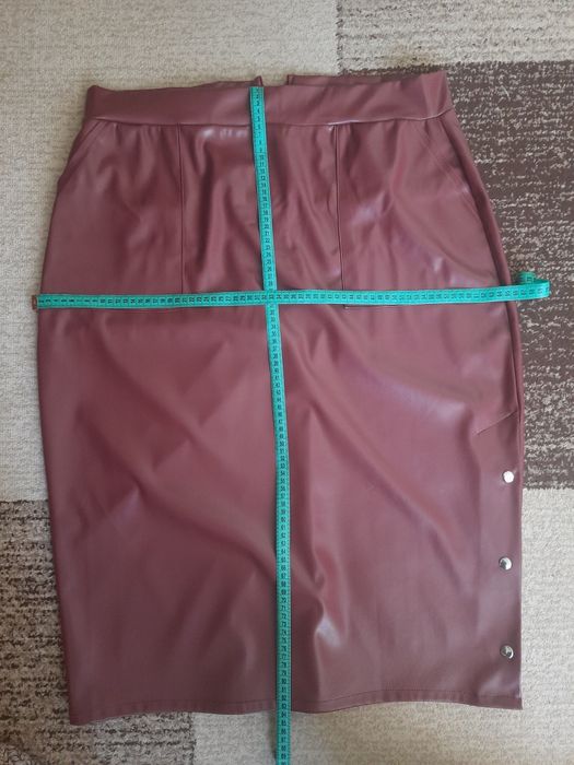 Спідниця, шкіряна спідниця, шкіряна спідниця великого розміру