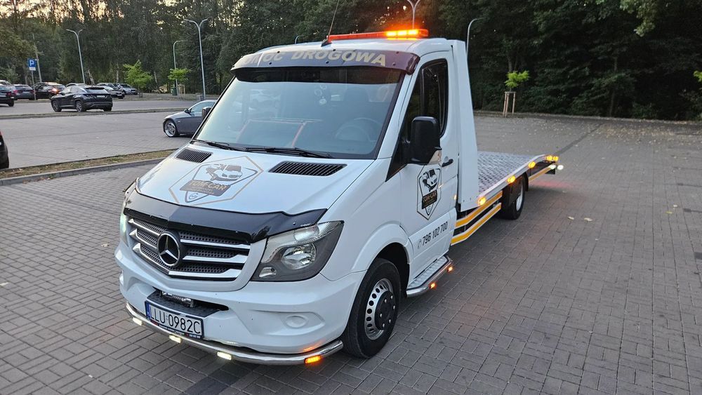 Mercedes-Benz Sprinter  Sprinter_514_2018r_Autolaweta_Bliźniak_Najazd_Doinwestowany