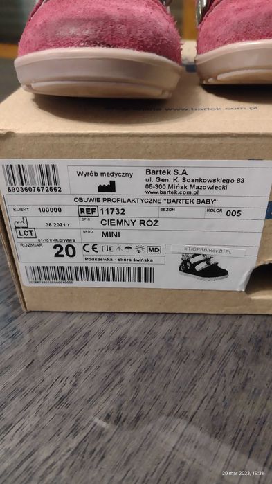 Buty Bartek 20...