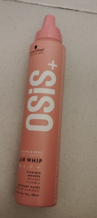 Mousse para cabelo Schwarzkopf Osis+ Air Whip, como novo