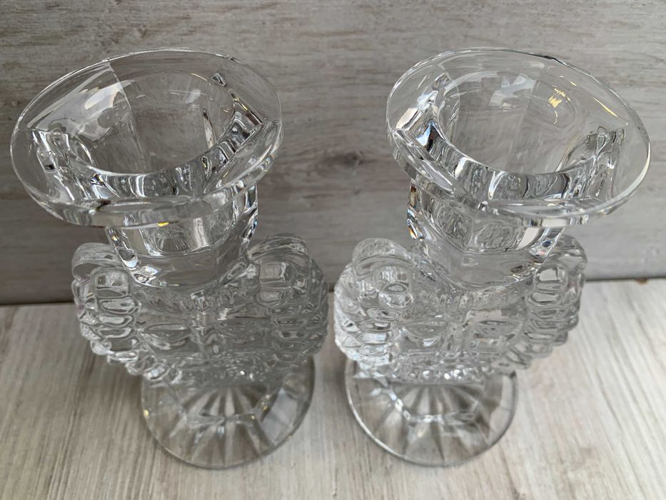 Подсвечники стекло цветное