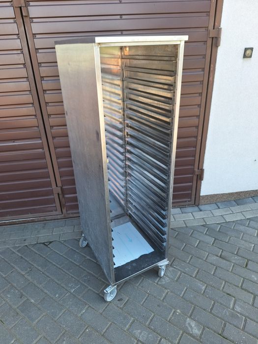 Regał wózek gastronomiczny nierdzewna 19 tacek