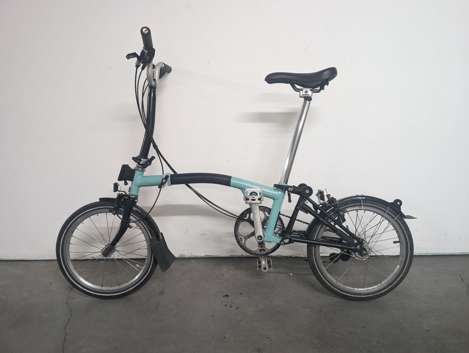 Brompton  bicicleta dobrável 6vel