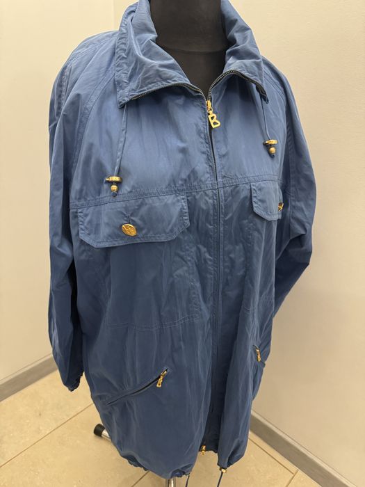 Bogner ekskluzywna niebieska Kurtka parka oversize jesień/wiosna XL/XXL extra stan jak nowa, premium