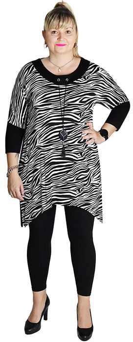 TUNIKA "ZEBRA" roz uniwersalny pasuje od 50 do 54