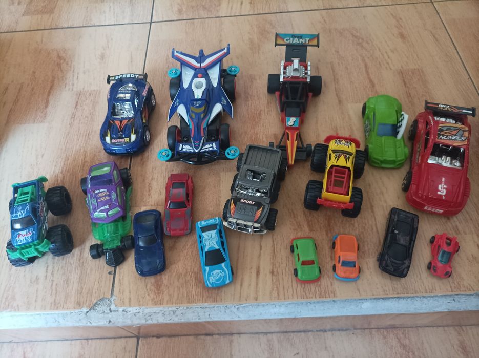 Various Toy Cars