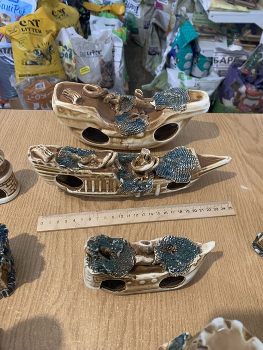 Декораціі в акваріум