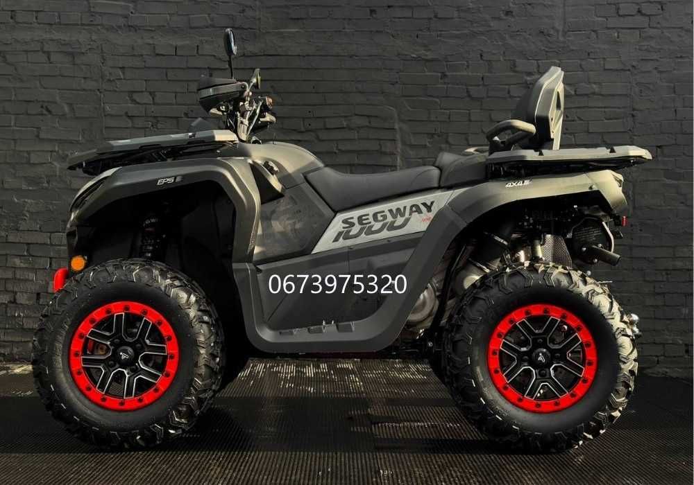 Квадроцикл Segway AT10L FULL (1000 см³, 96 к.с., 0-100 км/год за 8.9 с, EPS, 4х4, 125 км/год, IoT, CVTech). Безкоштовна доставка без передоплат!