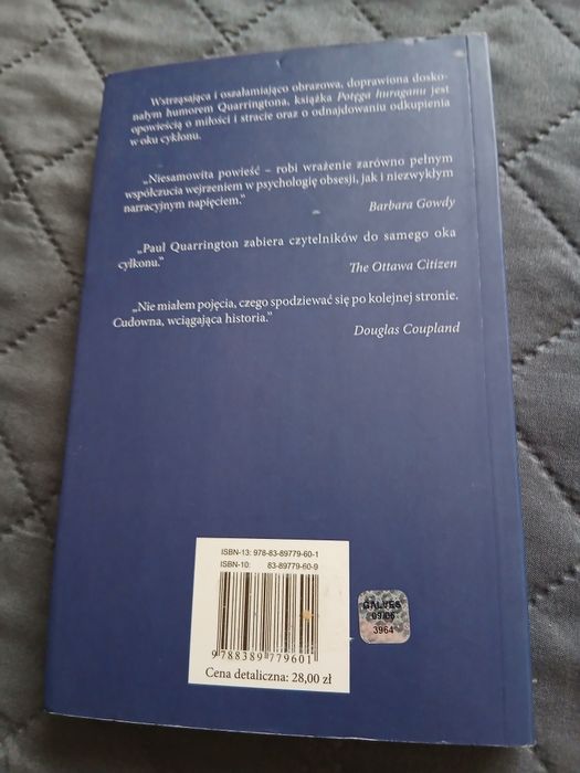 Książka Potęga huraganu