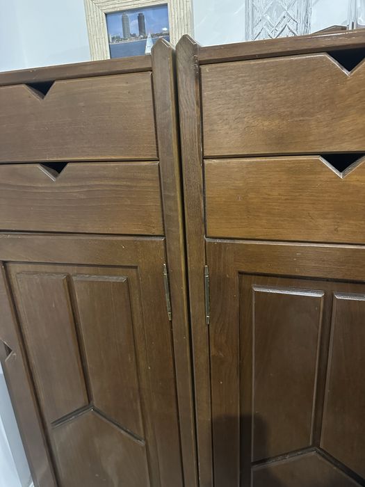 Comoda madeira maciça (x2)