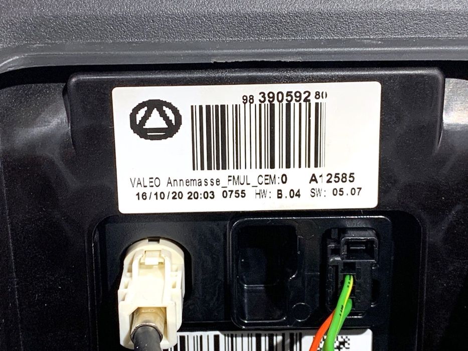 WYŚWIETLACZ CITROEN C4 CACTUS 9839059280 EKRAN MONITOR, MULTIMEDIA