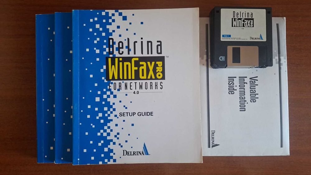 Delrina WinFax Pro 4.0 for Networks