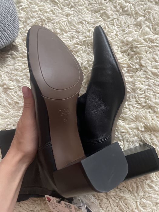 Черевики ботильйони  zara 36 розмір