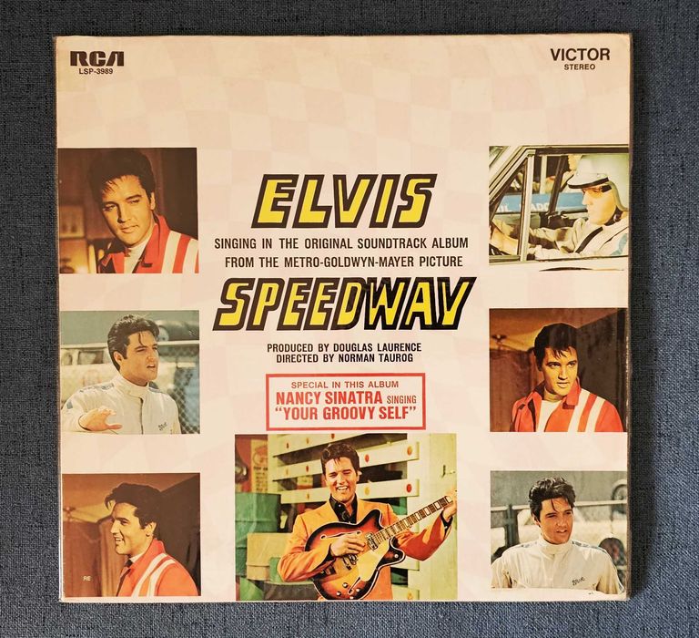 Elvis Presley Speedway USA winyl LP 1968