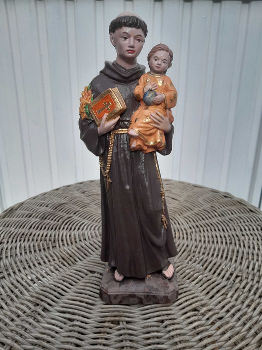 S. António pintado à mão