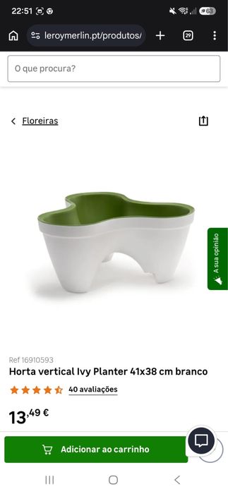 Vendo vasos floreira hortas verticais empilhaveis.