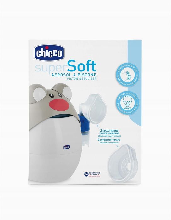 Inhalator Chicco urządzeniu do inhalacji Miś