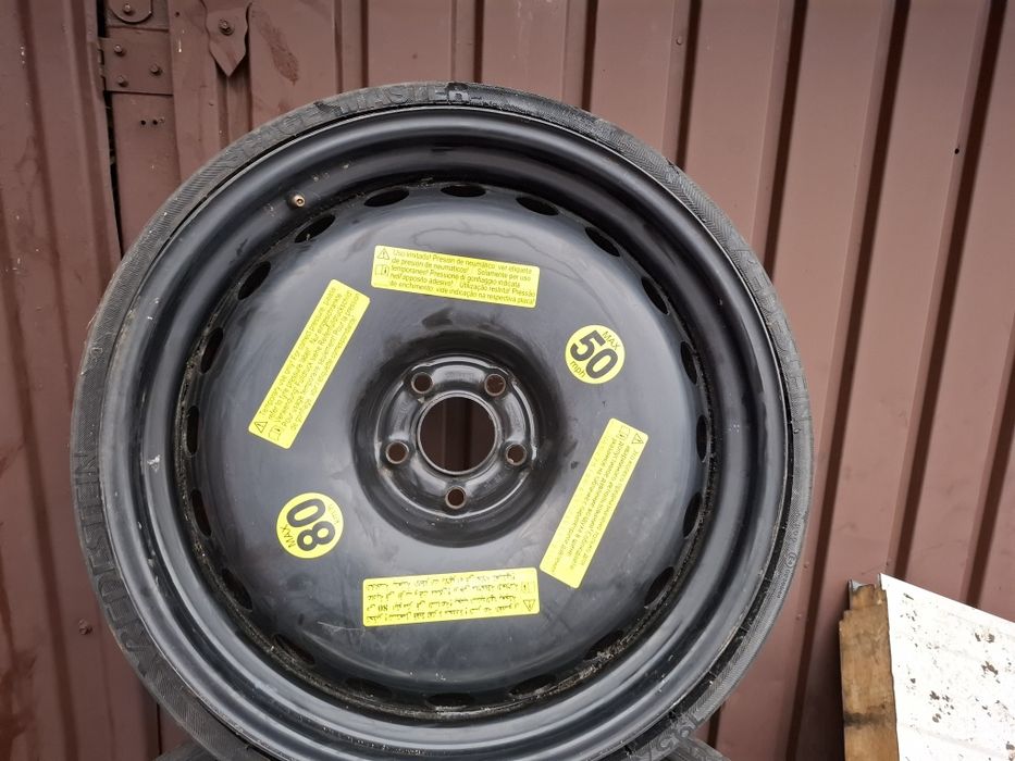 Nowe Koło Dojazdowe Dojazdowka Audi A4 B8 A5 8T A6 C7 4G 195 50 R20 98