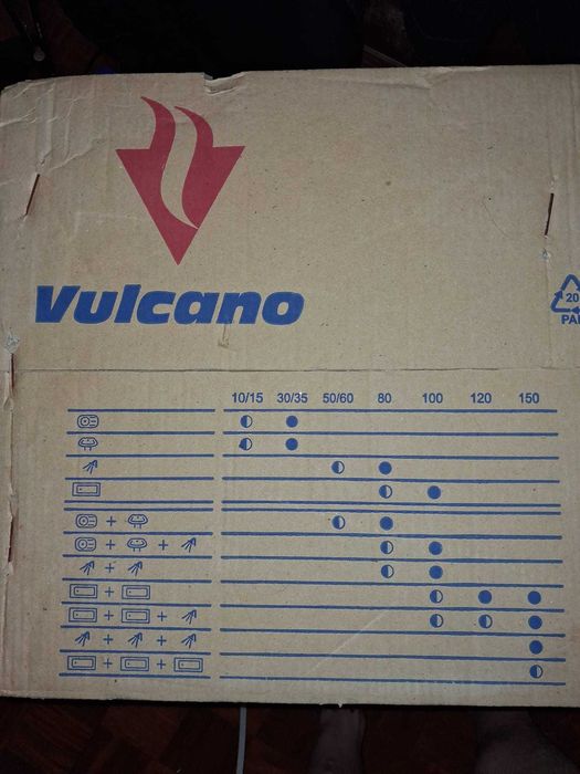 Termoacumulador 50L 1,5kW NATURAAQUA50 - VULCANO Novo na caixa, factura para garantia.