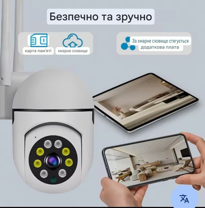 Wi-Fi камера відеоспостереження