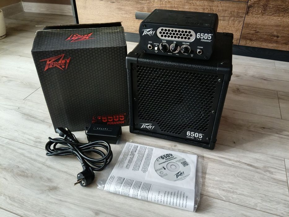 Head  Peavey 6505 Piranha  + 1x8  kolumna gitarowa dedykowana