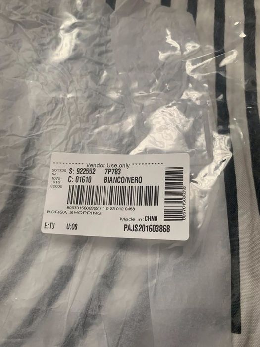ARMANI JEANS - Torba na zakupy shopper składana
