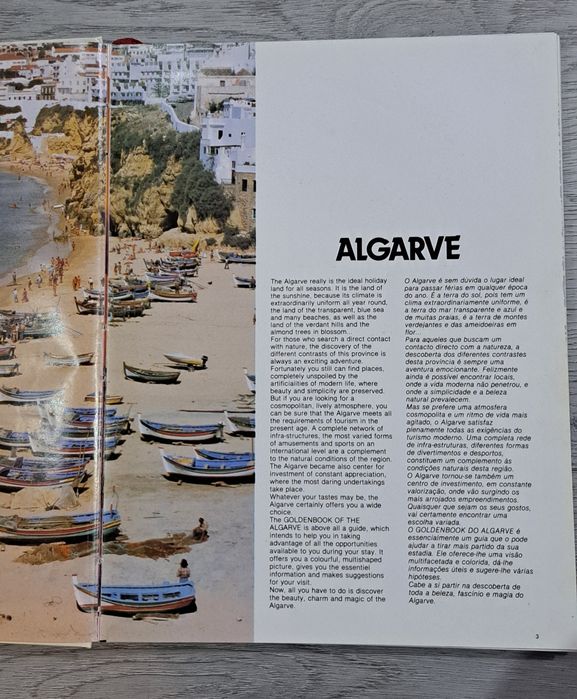 Livros "Goldenbook Algarve" (2 vol.)