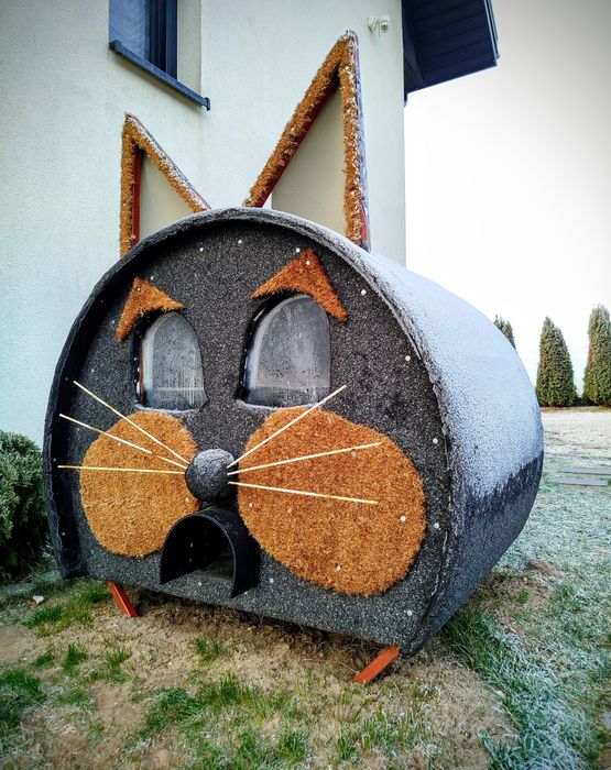 Domek legowisko buda dla psa kota ocieplany