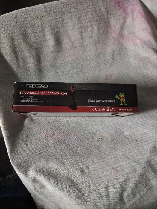 Ferro de soldar sem fios