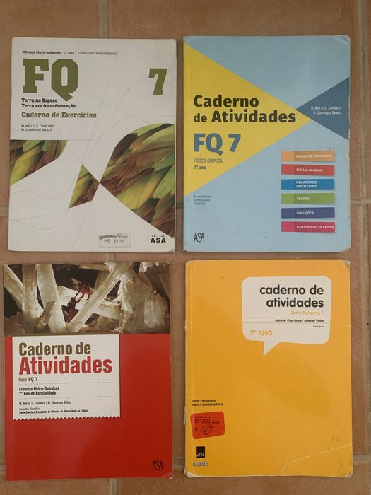 Cadernos atividades 7.° Ano