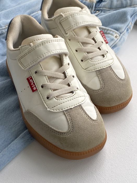 Кеди Levi’s білі кросовки