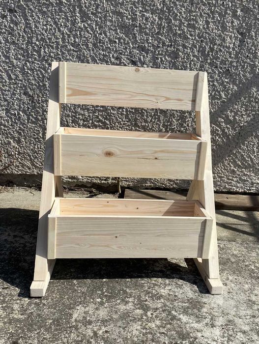 Kwietnik Kaskadowy 3 donicowy 65 cm szerokości na Ogród Balkon