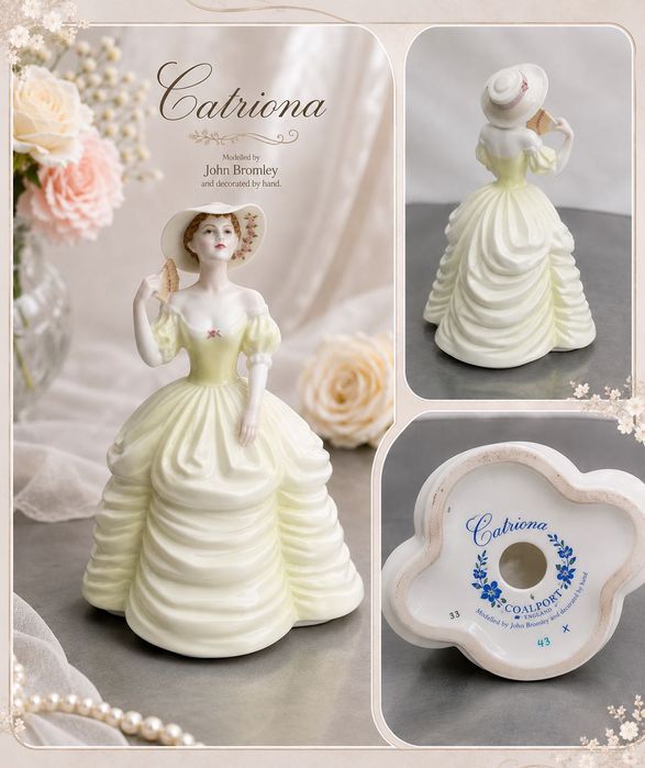 Коллекционные статуэтки COALPORT England • Fine Bone China • John Bromley